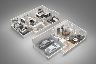 4 Bed, 2.5 Bath 138 floor plan